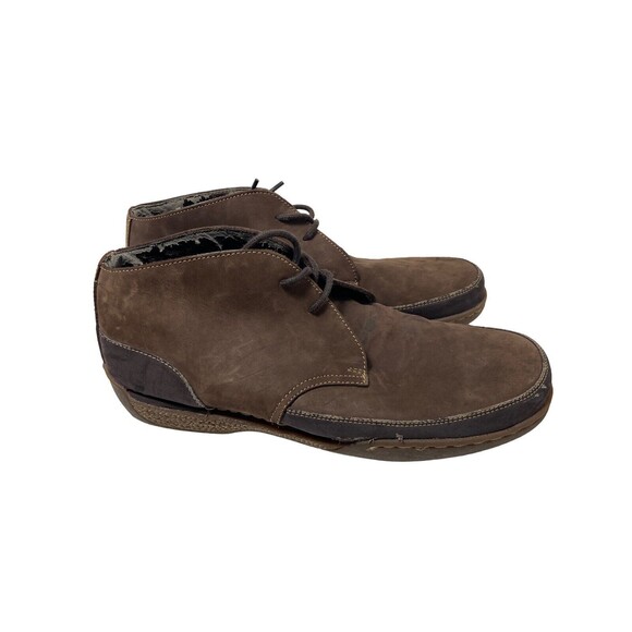 GH Bass Earth Mens Size 10D Dark Brown  Suede Leather Booties - Picture 1 of 11